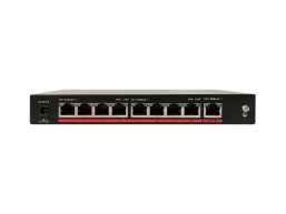 Optimus UM1-E9/8P mini Коммутатор PoE оснащен 8 портами 10/100 Мбит/с с поддержкой PoE