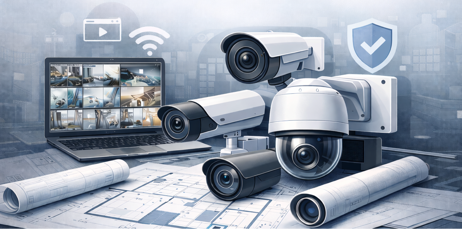 Схема видеонаблюдения