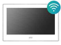 CTV-M5702 B (черный) Цветной монитор видеодомофона 7".