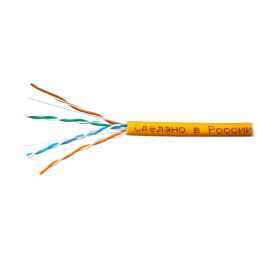 Кабель FTP  4PR  24AWG  4х2х0,51 CAT5e  305м Cu внутренний LSZH нг(А), оранжевый Skynet Premium