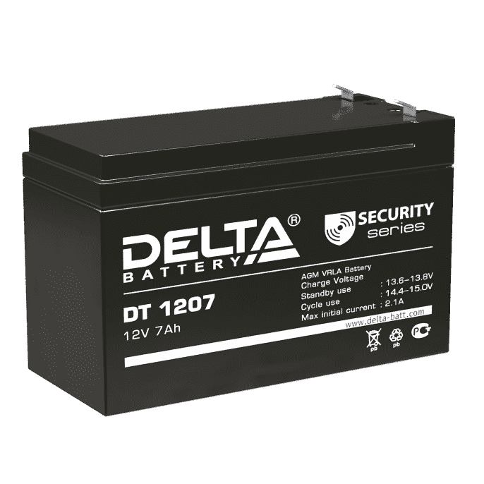 DT 1207  Аккумулятор
