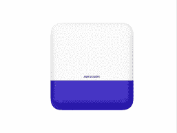 DS-PS1-I-WE¶(Blue Indicator) Беспроводной внутренний оповещатель (синий индикатор)¶Беспроводной опов