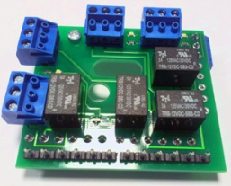Gate-Relay Релейная плата Gate-Relay (4 реле) для расширения количества релейных выходов базового ко