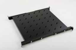 Полка 19", Черная L=750мм., перфорированная NT S750 B