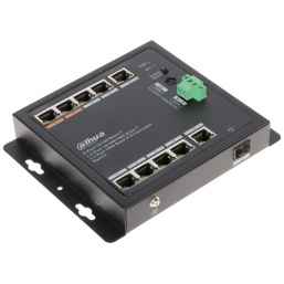 DH-PFS3111-8ET-96-F 8-портовый неуправляемый коммутатор с PoE, уличное исполнение