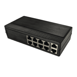 TS-S1210 Промышленный коммутатор 8x100Мбит/с PoE портов + 2x100Мбит/с порта Uplink