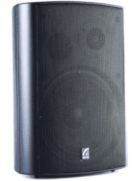 MS-20TB двухполосная акустическая система 20 Вт, 70/100В, 70-20000Гц, кронштейн в комплекте, цвет че