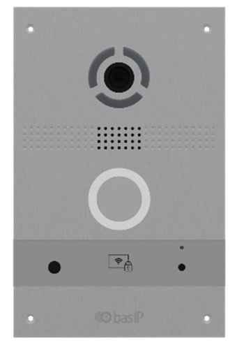 BAS-IP AV-08FB SILVER - Вызывная панель индивидуальная.