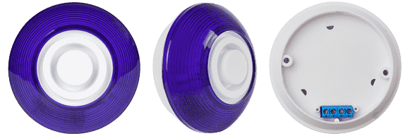 Марс-12-КП синий Оповещатель охранно-пожарный комбинированный свето-звуковой