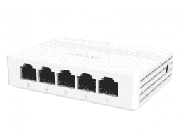 DS-3E0505-E 5 RJ45 1000M (8й-Uplink порт); таблица MAC адресов на 2000 записей; пропускная способнос