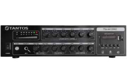 TSo-AA120MZ Компактный трансляционный микшер-усилитель 120 Вт, 6 зон, 100В, USB, SD карта, FM-тюнер,