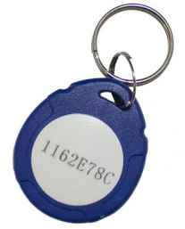 Smart-брелок TS 13,56МГц 1K сине-белый Брелок с рабочей частотой 13,56 МГц