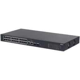 DH-CS4226-24ET-375 24-портовый PoE коммутатор с функцией облачного управления