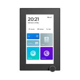 AZ-07LL BLACK BAS-IP видеодомофон с сенсорным цветным LCD экраном